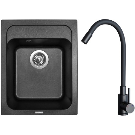 Set Sinks G29274 (drez Classic 400 Metalblack 74 + batéria Elasta Čierna matná)