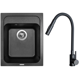 Set Sinks G29374 (drez Classic 400 Metalblack 74 + batéria Elasta S Čierna matná)