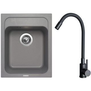 Set Sinks G29272 (drez Classic 400 Titanium 72 + batéria Elasta Čierna matná)