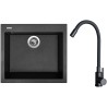 Set Sinks G30830 (drez Cube 560 Granblack 30 + batéria Elasta Čierna matná)