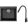 Set Sinks G30930 (drez Cube 560 Granblack 30 + batéria Elasta S Čierna matná)