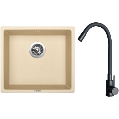 Set Sinks G31850 (drez Frame 457 Sahara 50 + batéria Elasta Čierna matná)