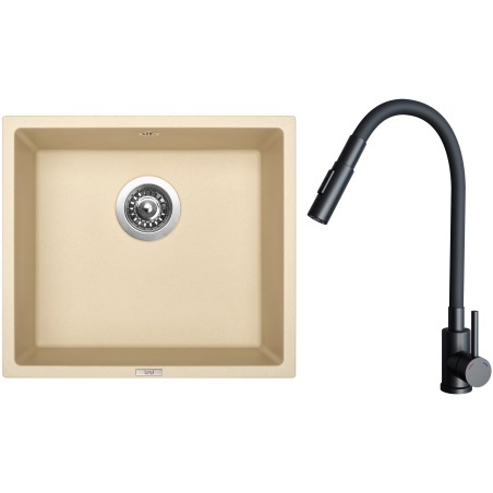 Set Sinks G31950 (drez Frame 457 Sahara 50 + batéria Elasta S Čierna matná)