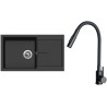 Set Sinks G32174 (drez Infinity 860 Metalblack 74 + batéria Elasta S Čierna matná)