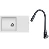 Set Sinks G32128 (drez Infinity 860 Milk 28 + batéria Elasta S Čierna matná)