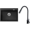 Set Sinks G32726 (drez Maximo 680 Pureblack 26 + batéria Elasta S Čierna matná)