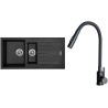 Set Sinks G33326 (drez Perfecto 1000.1 Pureblack 26 + batéria Elasta S Čierna matná)