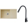 Set Sinks G33950 (drez Ultima 860 XXL Sahara 50 + batéria Elasta S Čierna matná)