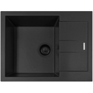 Kuchynský drez Sinks Amanda 650 NANO BL Nanoblack N6