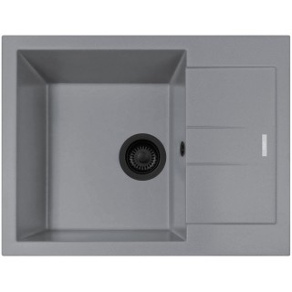 Kuchynský drez Sinks Amanda 650 NANO BL Nanogrey N4