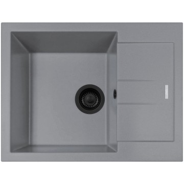 Kuchynský drez Sinks Amanda 650 NANO BL Nanogrey N4