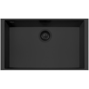 Kuchynský drez Sinks Cube 690U NANO BL Nanoblack N6