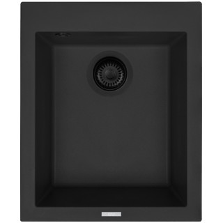 Kuchynský drez Sinks Cube 410 NANO BL Nanoblack N6