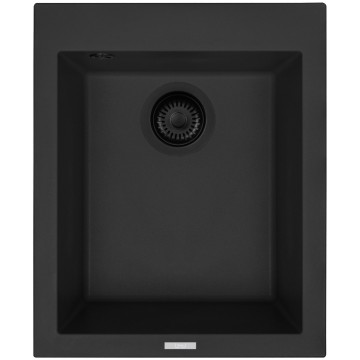 Kuchynský drez Sinks Cube 410 NANO BL Nanoblack N6