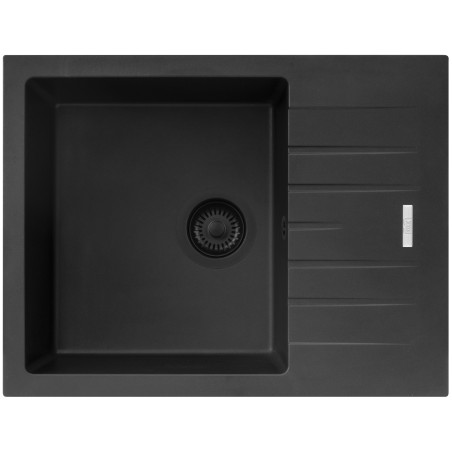 Kuchynský drez Sinks Perfecto 650 BL Pureblack 26