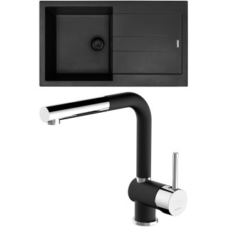 Set Sinks G282N6 (drez Amanda 860 NANO BL Nanoblack N6 + batéria Mix 3 P Nanoblack N6)