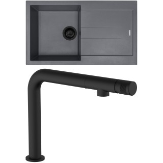 Set Sinks G280N4 (drez Amanda 860 NANO BL Nanogrey N4 + batéria Comforta Nanoblack N6)