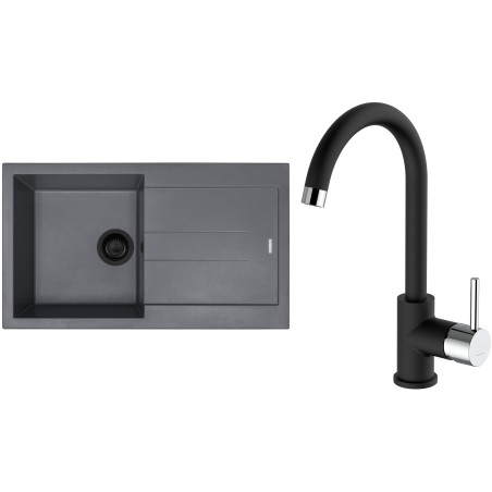 Set Sinks G283N4 (drez Amanda 860 NANO BL Nanogrey N4 + batéria Mix 35 Nanoblack N6)