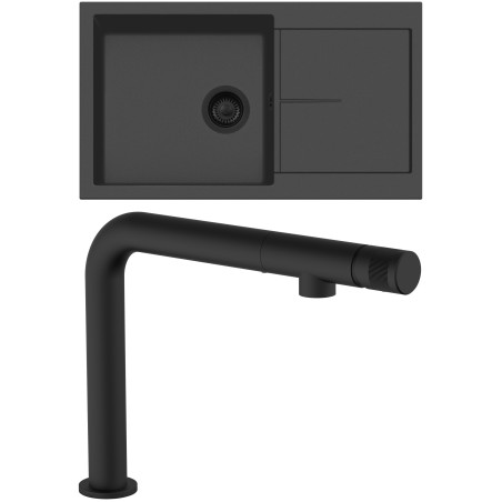 Set Sinks G322N6 (drez Infinity 860 NANO BL Nanoblack N6 + batéria Comforta Nanoblack N6)