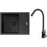 Set Sinks G24526BL (drez Perfecto 650 BL Pureblack 26 + batéria Elasta Čierna matná)