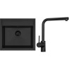 Set Sinks G23926BL (drez Solo 560 BL Pureblack 26 + batéria Elka Čierna matná)
