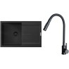 Set Sinks G25426BL (drez Ultima 790 BL Pureblack 26 + batéria Elasta S Čierna matná)
