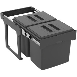 Odpadkový kôš Sinks Ekko Easy 40 2x15 l