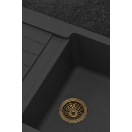 Komponenty pre granitové drezy Sinks, Bronz Antik, pre jednodrezy bez ovládača