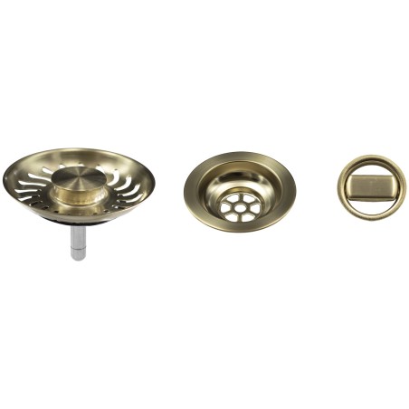 Doplatok za komponenty pre granitové drezy Sinks, Bronz Modern, pre jednodrezy bez ovládača