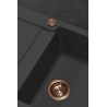 Doplatok za komponenty pre granitové drezy Sinks, Meď Modern, pre jednodrezy s ovládačom
