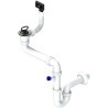 Sifón Sinks SPNS1S 1 1/2" pre nerezové drezy, s úsporou miesta