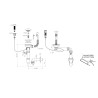 Sifón Sinks SPNG3SXCC 3 1/2" pre granitové drezy, s extra úsporou miesta, s excentrickým ovládačom (clic-clac)
