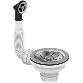 Sitková výpusť Teka 61001400, Helixpro, okrúhly prepad