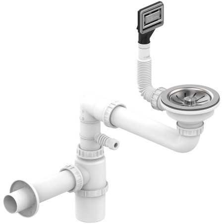 Odtoková súprava Teka 61001407, Helixpro, hranatý prepad