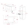 Mikrovlnná rúra Teka NEO MS 6220 BIS L FBK Full Black