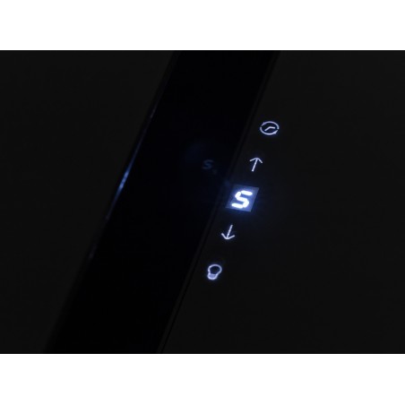 Odsávač pár Cata Renova Pure Air VNV 90 X GBK, Nerez / čierne sklo