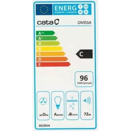 Odsávač pár Cata Omega 600, Nerez
