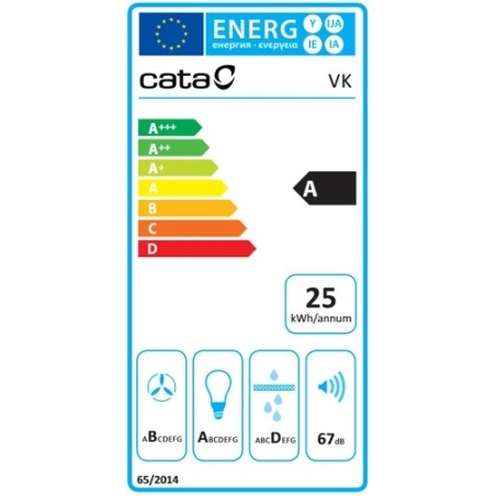 Odsávač pár Cata VK 6000 X, Nerez