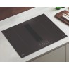 Indukčná varná doska s odsávaním Nodor NorCook IS N7426 BK, Čierne sklo