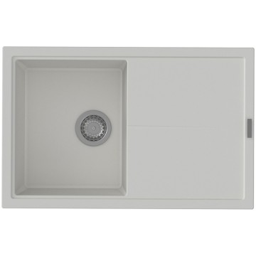 Kuchynský drez StrongSinks S3 Labe 780 Biela