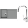 Set StrongSinks S3 (drez Zala 860 Sivá + batéria Garonne Chróm)