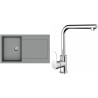 Set StrongSinks S3 (drez Zala 860 Sivá + batéria Stréva Chróm)