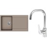 Set StrongSinks S3 (drez Zala 860 Béžová + batéria Garonne Chróm)