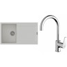 Set StrongSinks S3 (drez Zala 860 Biela + batéria Rhona Chróm)