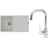 Set StrongSinks S3 (drez Zala 860 Biela + batéria Garonne Chróm)
