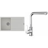 Set StrongSinks S3 (drez Zala 860 Biela + batéria Stréva Chróm)