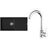 Set StrongSinks S3 (drez Zala 1000 Čierna + batéria Seina Chróm)