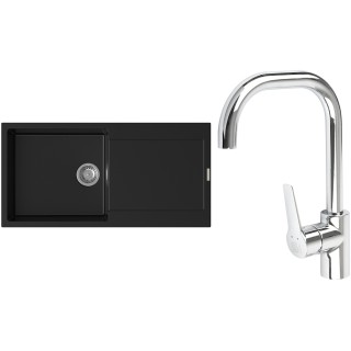 Set StrongSinks S3 (drez Zala 1000 Čierna + batéria Garonne Chróm)