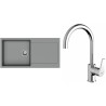 Set StrongSinks S3 (drez Zala 1000 Sivá + batéria Rhona Chróm)