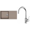 Set StrongSinks S3 (drez Zala 1000 Béžová + batéria Rhona Chróm)